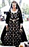 woman in Elizabethian costume